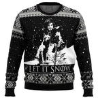 Let It Snow Game of Thrones Ugly Christmas Sweater
