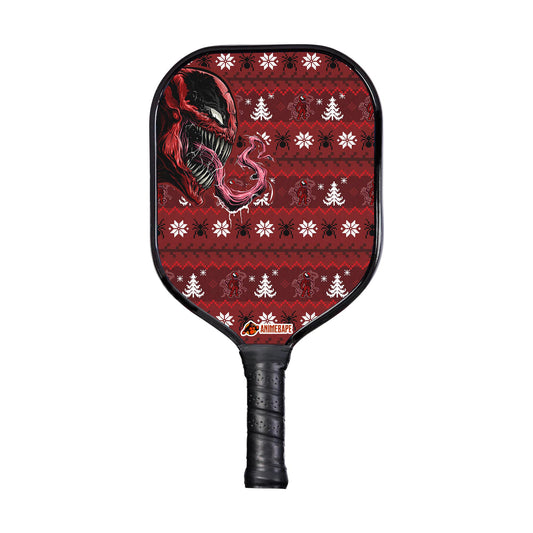 Custom Let There Be Christmas Carnage Marvel copy Pickleball Paddle