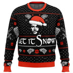 Let it Snow Jon Game of Thrones Ugly Christmas Sweater