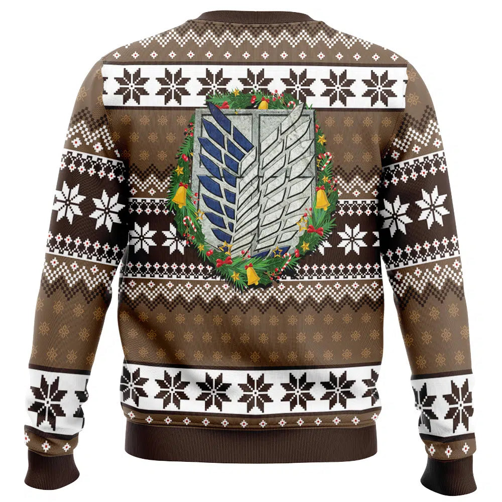 Levi Ackerman Attack on Titan Ugly Christmas Sweater