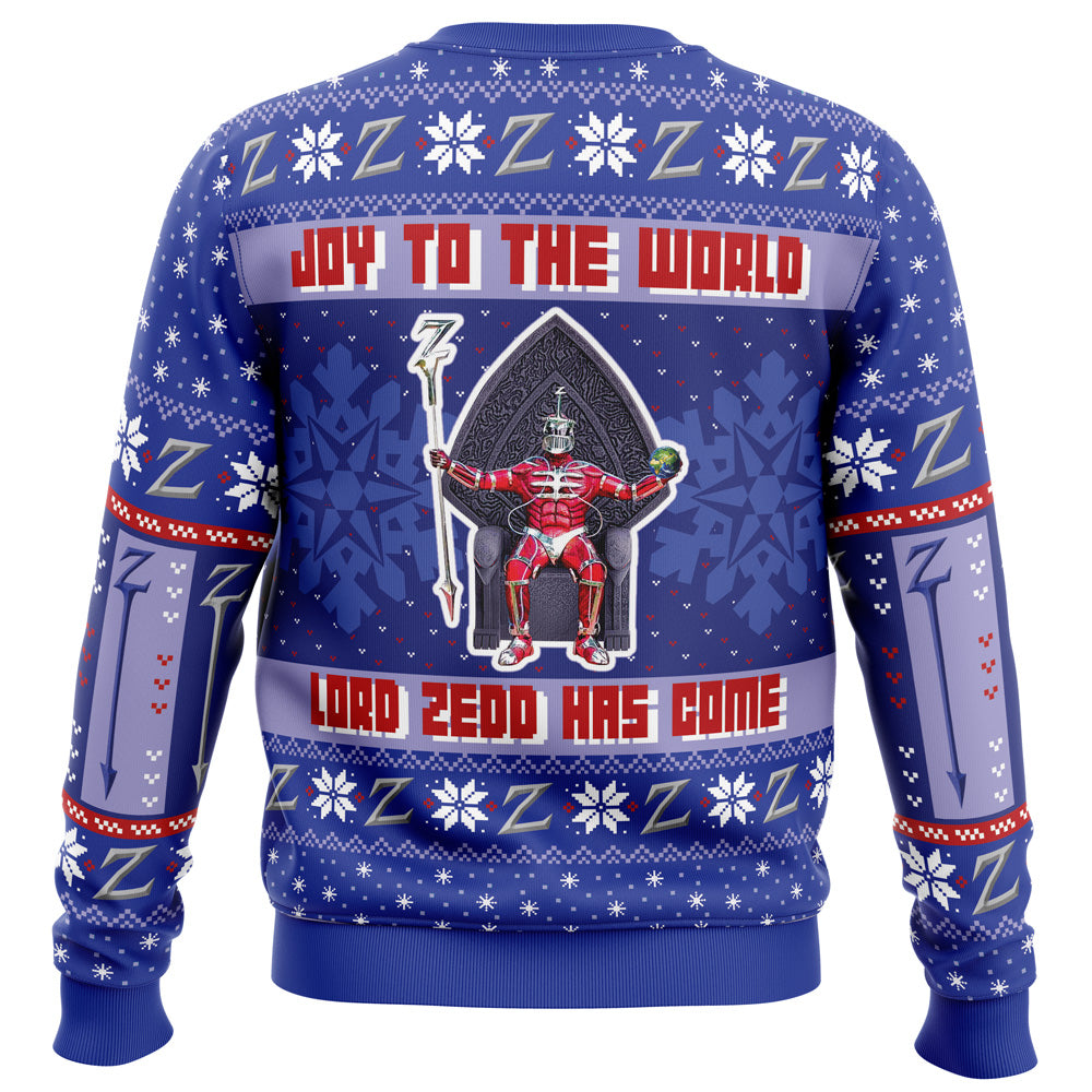 Lord Zedd Has Come Power Rangers Ugly Christmas Sweater