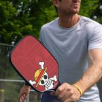 Custom Luffy Straw Hat One Piece Pickleball Paddle