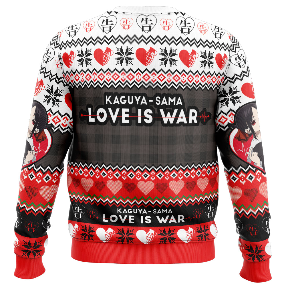 Merry Christmas And Happy New Year Kaguya-Sama Love Is War Ugly Christmas Sweater