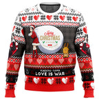 Merry Christmas And Happy New Year Kaguya-Sama Love Is War Ugly Christmas Sweater