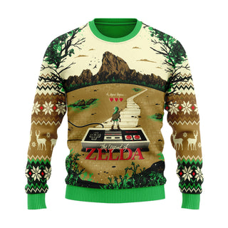 The Legend of Zelda Ugly Christmas Sweater For Men & Women Christmas Gift Sweater PT2026