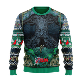 The Legend of Zelda Ugly Christmas Sweater For Men & Women Christmas Gift Sweater PT2025