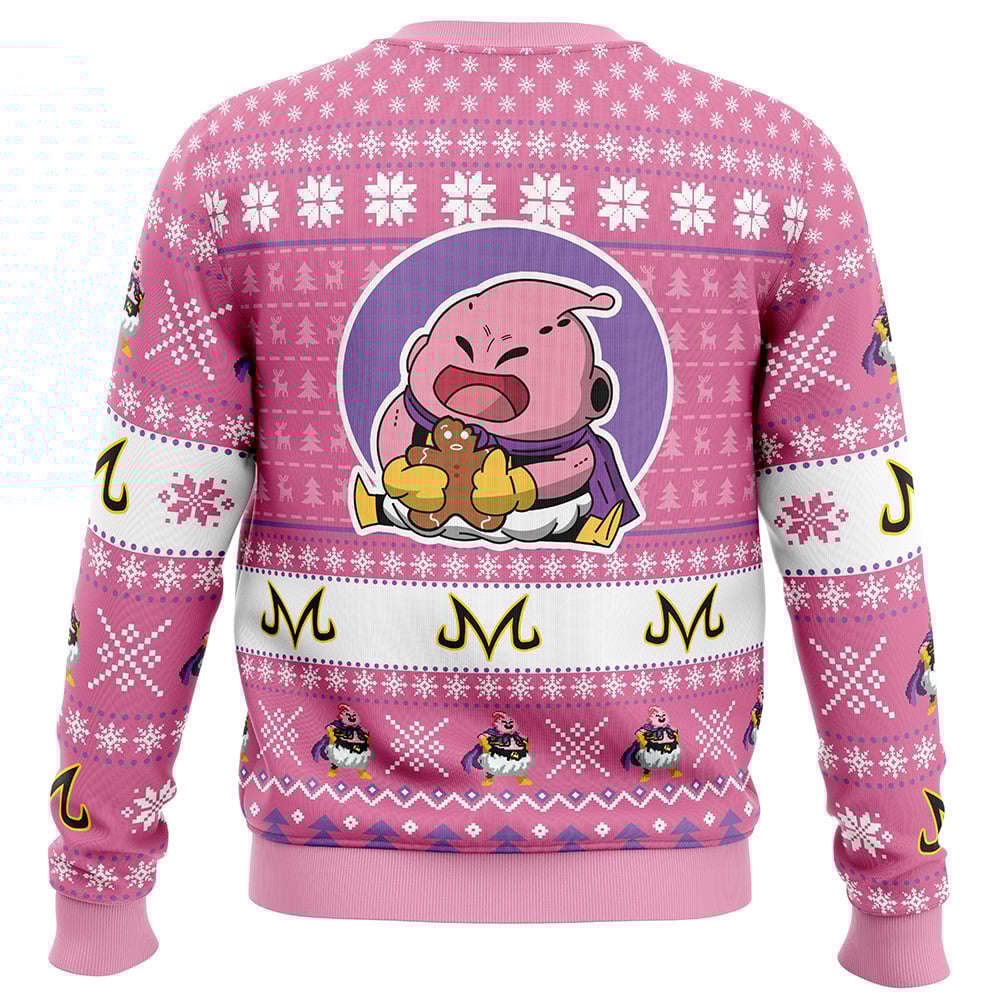 Majin Buu Dragon Ball Z Ugly Christmas Sweater