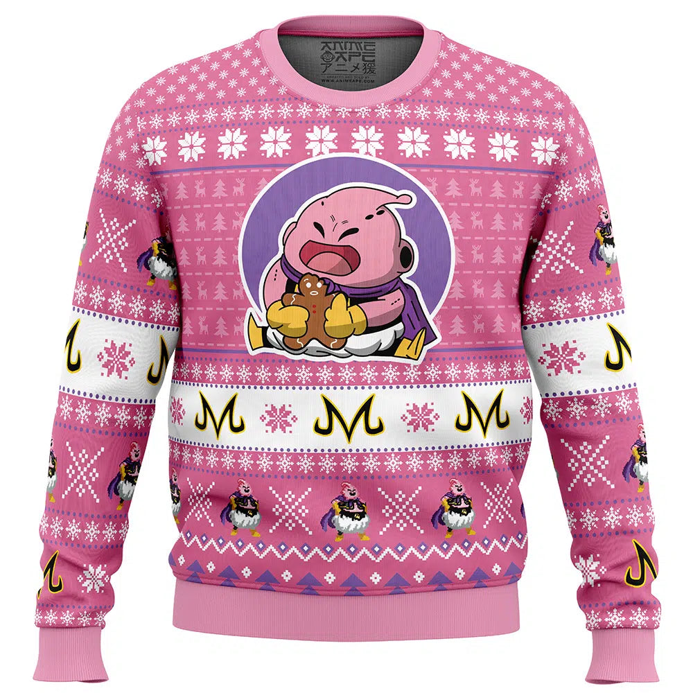 Majin Buu Dragon Ball Z Ugly Christmas Sweater