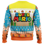 Mario Adventure of Mario Bros Ugly Christmas Sweater