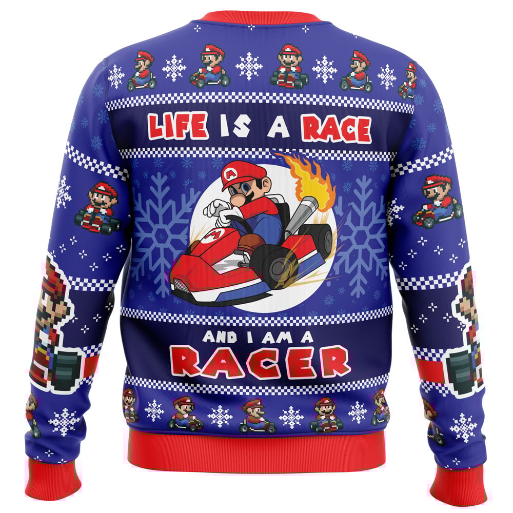 Mario Kart Racer Super Mario Bros. Ugly Christmas Sweater