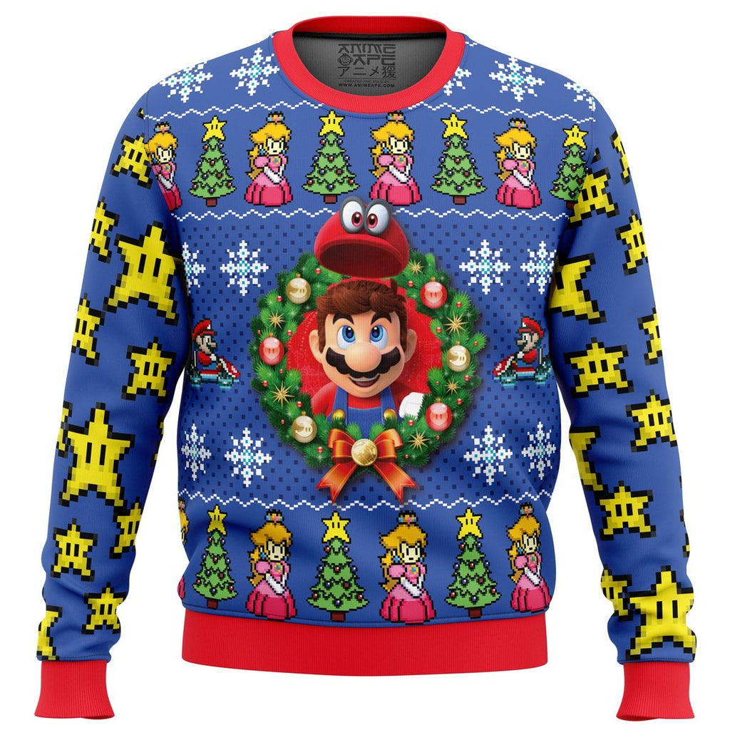Super Mario Odyssey Ugly Christmas Sweater