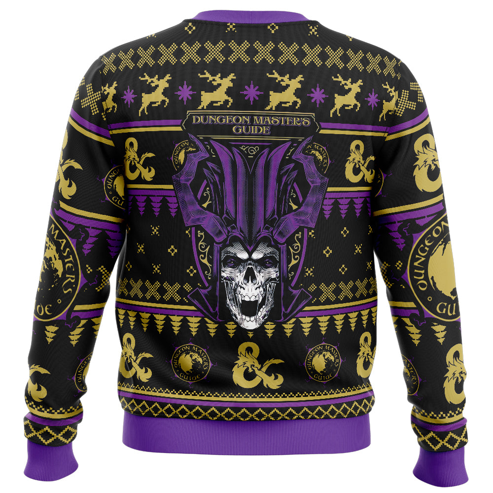Master's Guide Dungeons and Dragons Ugly Christmas Sweater