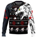 Megumi Divine Dogs Jujutsu Kaisen Ugly Christmas Sweater