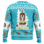 Merry Christmas Castle in the Sky Ugly Christmas Sweater