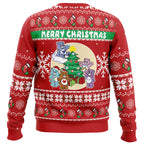 Merry Christmas Faux This Care Bears Ugly Christmas Sweater