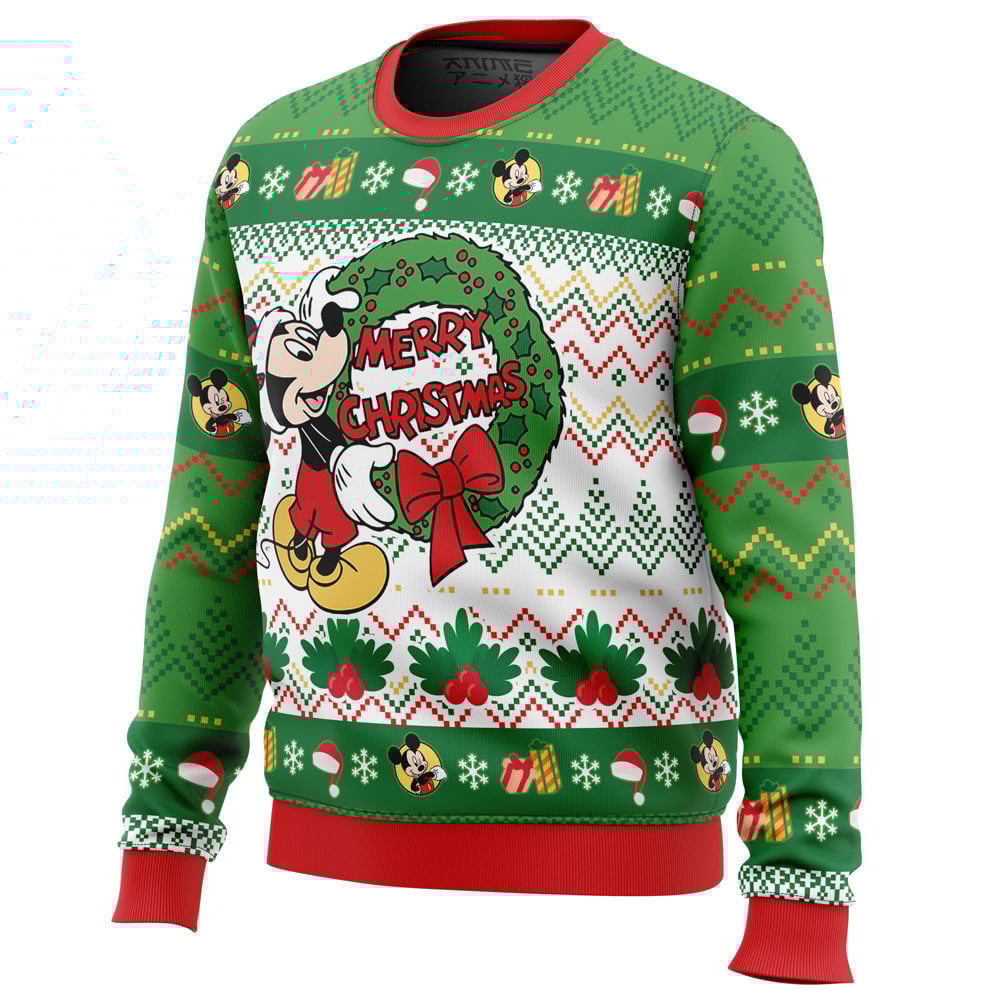 Merry Christmas Mickey Mouse Ugly Christmas Sweater