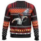 Merry Slaymas Denji Chainsaw Man Ugly Christmas Sweater