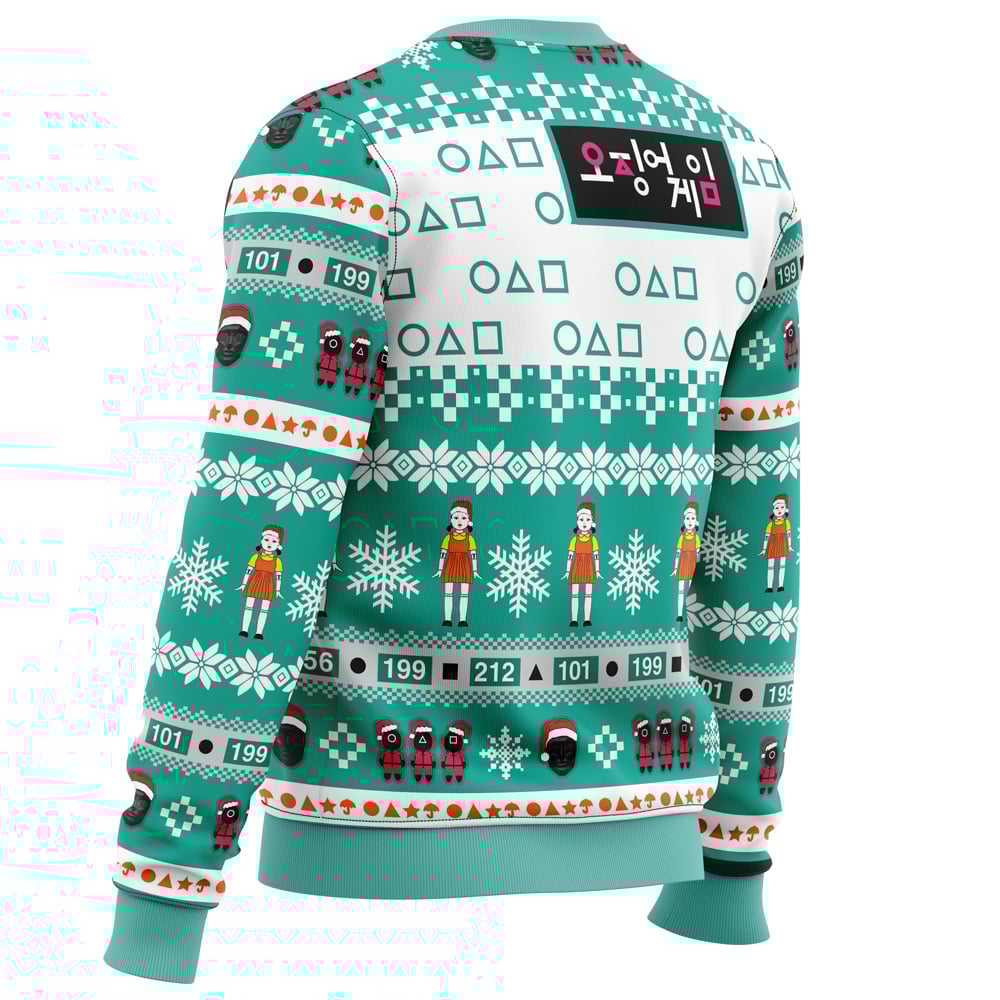 Merry Squidmas Squid Game Christmas Sweater