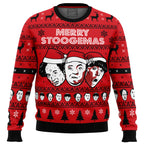 Merry Stoogemas 3 Stooges Ugly Christmas Sweater