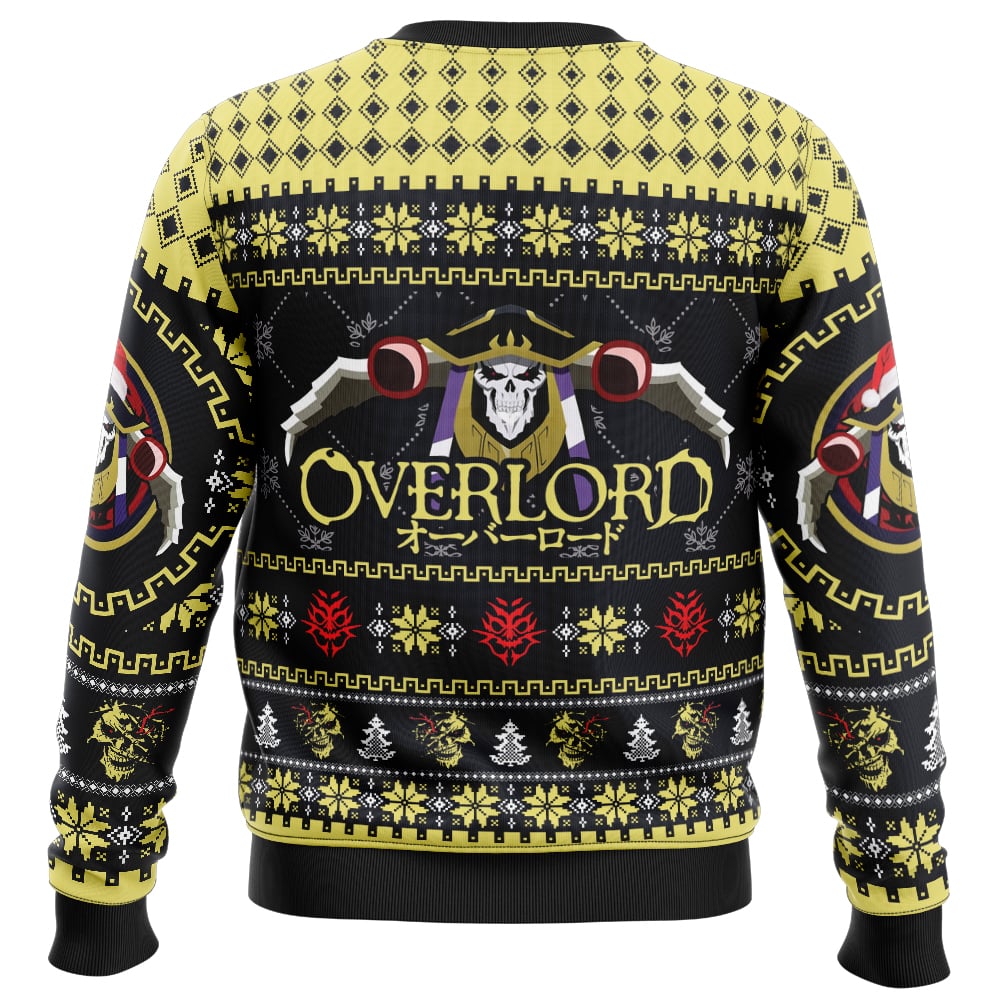 Merry X-Mass Ainz Ooal Gown Overlord Ugly Christmas Sweater