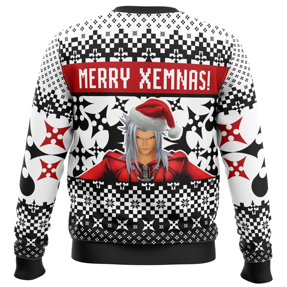 Merry Xemnas Kingdom Hearts Ugly Christmas Sweater