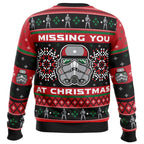 Missing You At Christmas Stormtrooper Star Wars Ugly Christmas Sweater