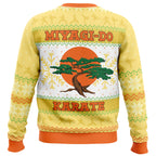Miyagi-Do Faux Cobra Kai Ugly Christmas Sweater