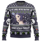 My Lord, Were Having A Curry-stmas Tonight Log Horizon Ugly Christmas Sweater