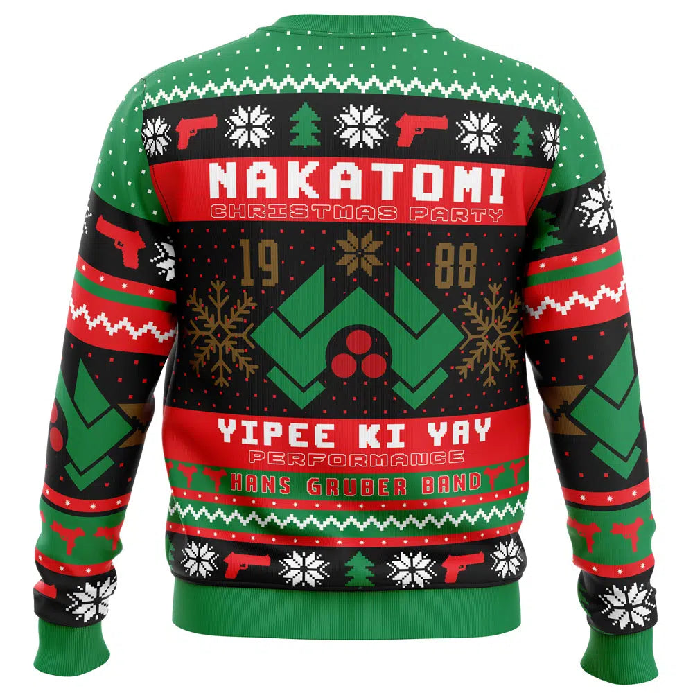 Nakatomi Christmas Party 1988 Die Hard Ugly Christmas Sweater