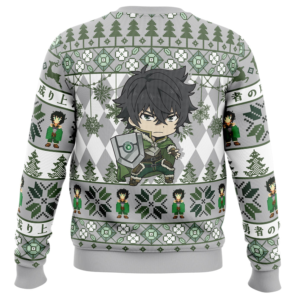Naofumi Iwatani The Rising of the Shield Hero Ugly Christmas Sweater