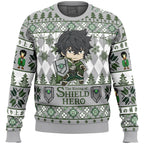 Naofumi Iwatani The Rising of the Shield Hero Ugly Christmas Sweater