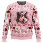 Nezuko Christmas Slay Demon Slayer Ugly Christmas Sweater