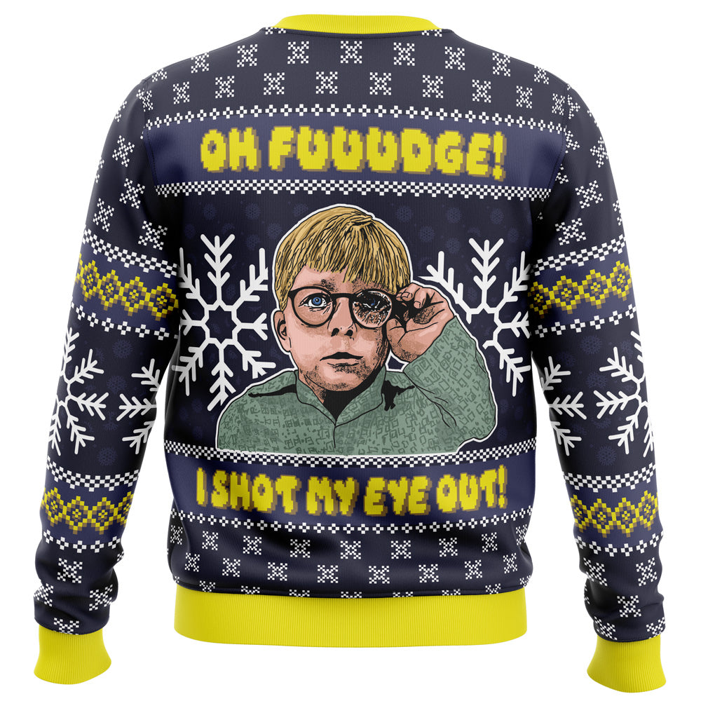 Oh Fuuudge! A Christmas Story Ugly Christmas Sweater