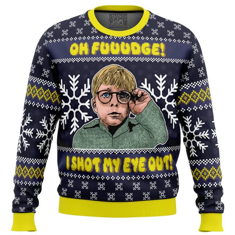 Oh Fuuudge! A Christmas Story Ugly Christmas Sweater