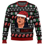 Oh, Hi Santa The Room Ugly Christmas Sweater