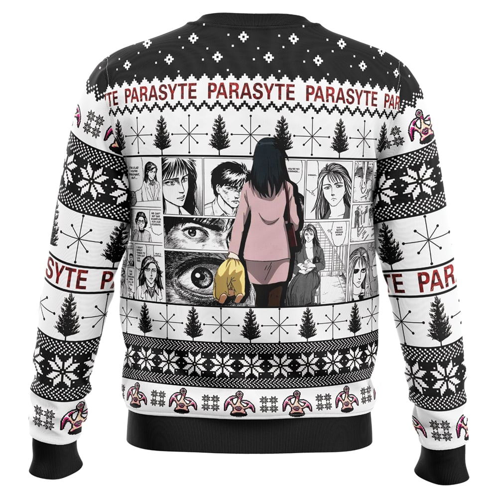 On The Nice List Parasyte Ugly Christmas Sweater