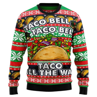 Tacos Taco Bell Ugly Christmas Sweater For Men & Women Christmas Gift Sweater US2456