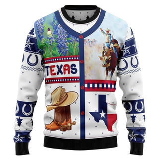 Awesome Texas Ugly Christmas Sweater For Men & Women Christmas Gift Sweater US3156