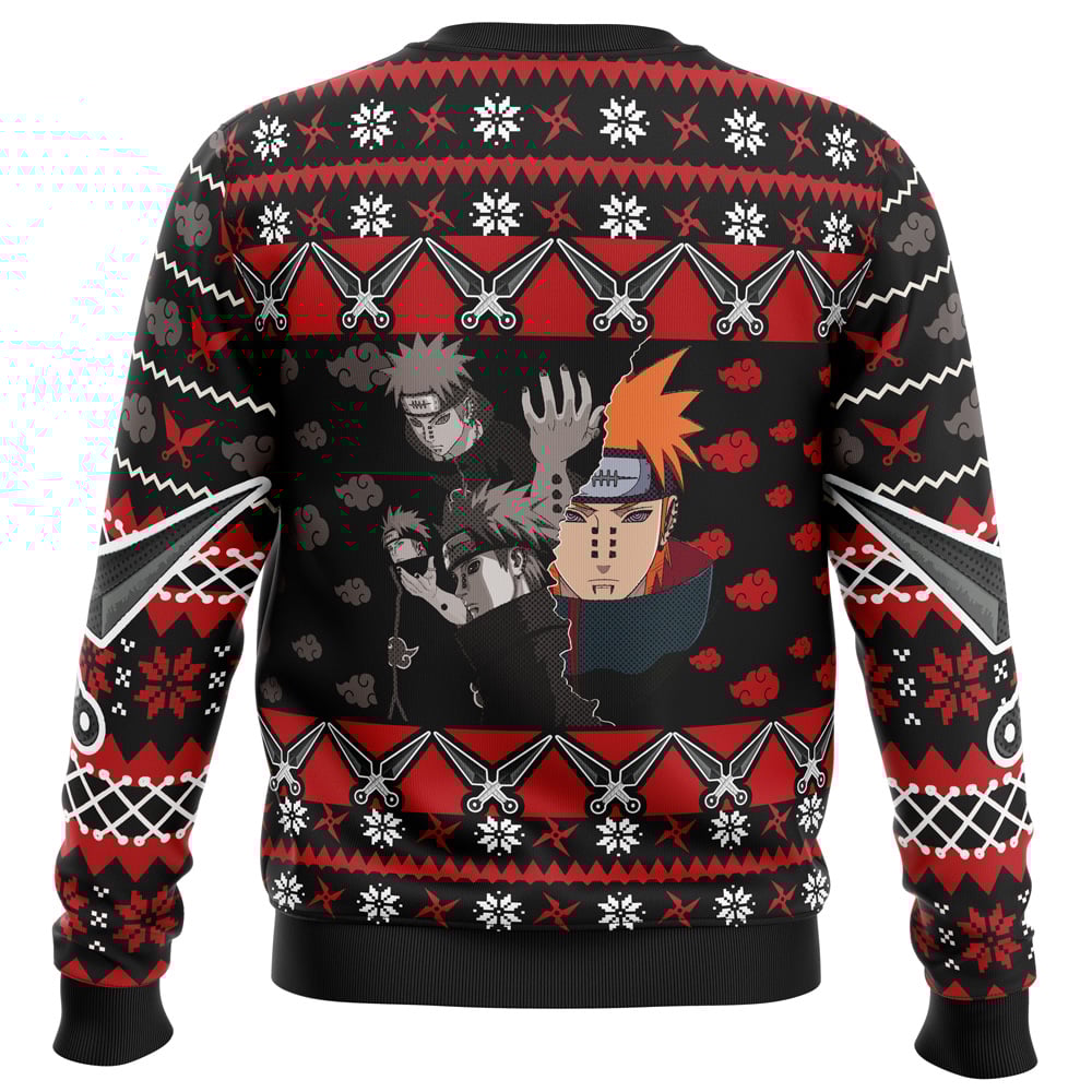 Pain Nagato Shippuden Ugly Christmas Sweater