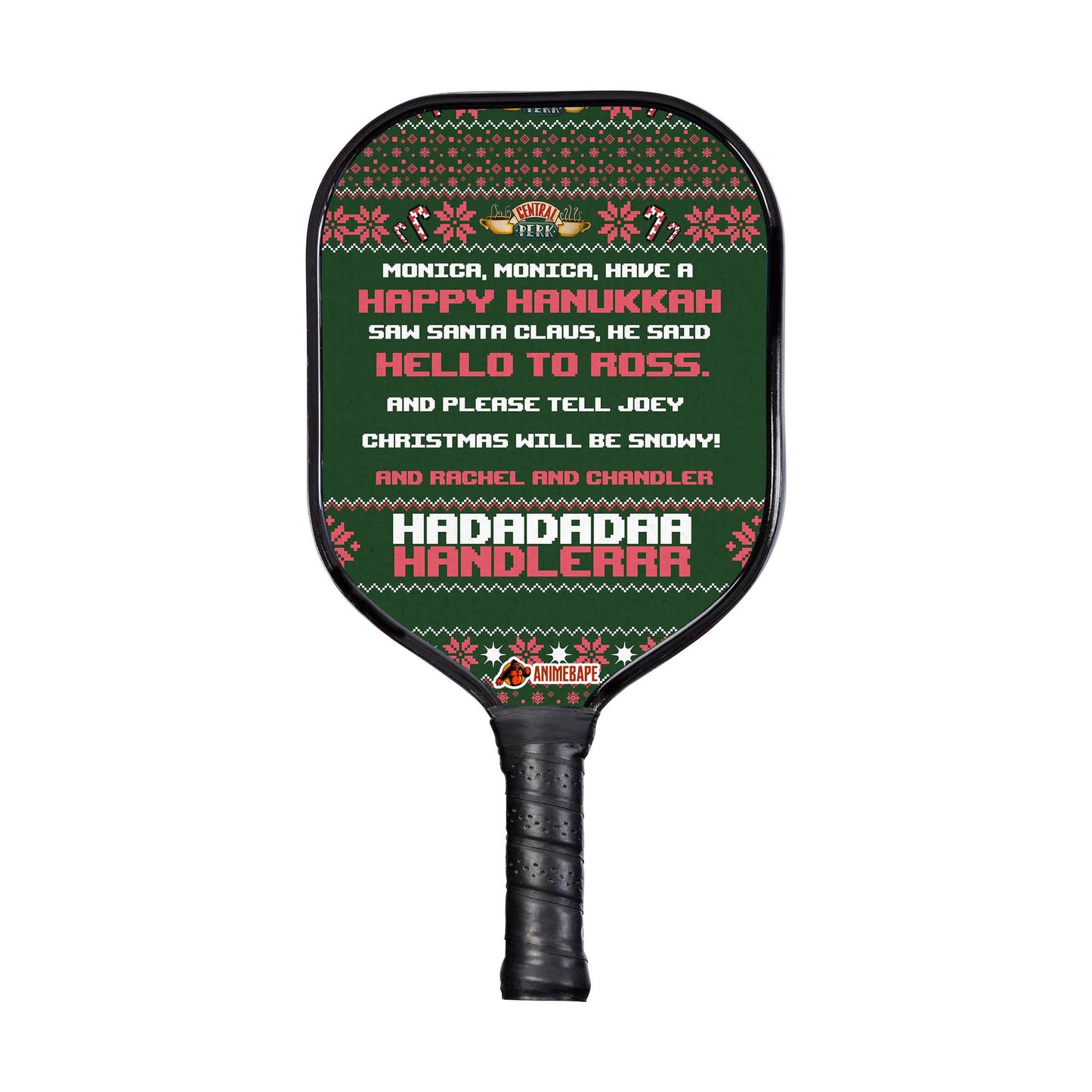 Custom Phoebe Christmas Song Friends Pickleball Paddle