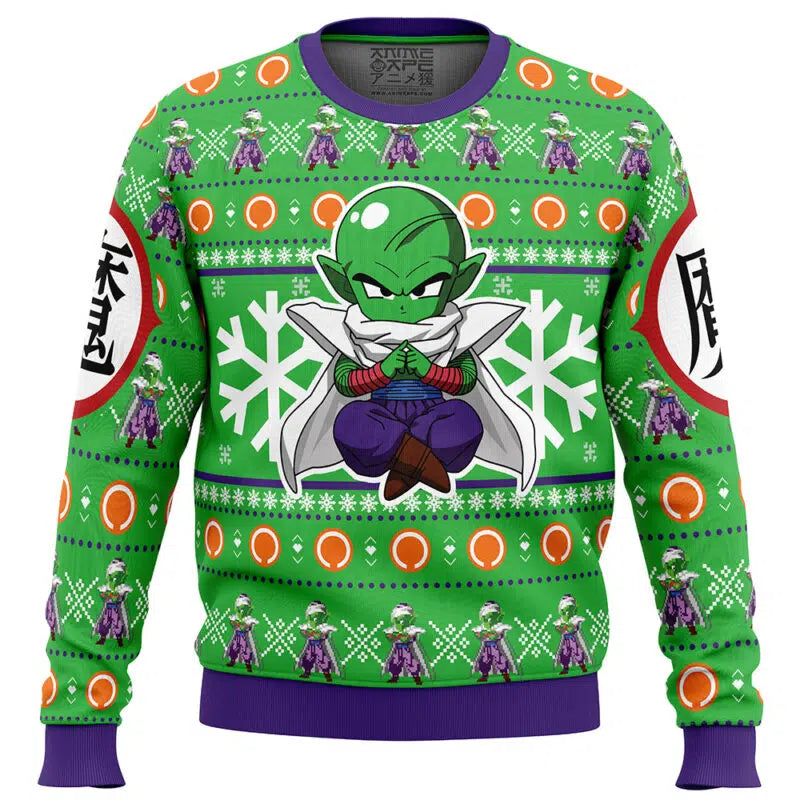 Piccolo Dragon Ball Z Ugly Christmas Sweater