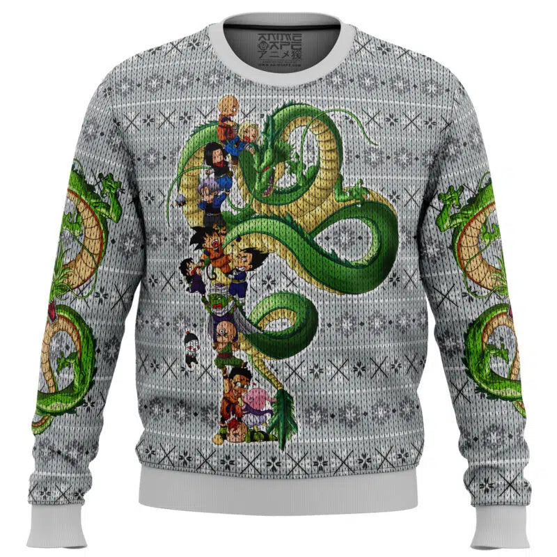 Dragon Ball Z Play with the Dragon Ugly Christmas Sweater