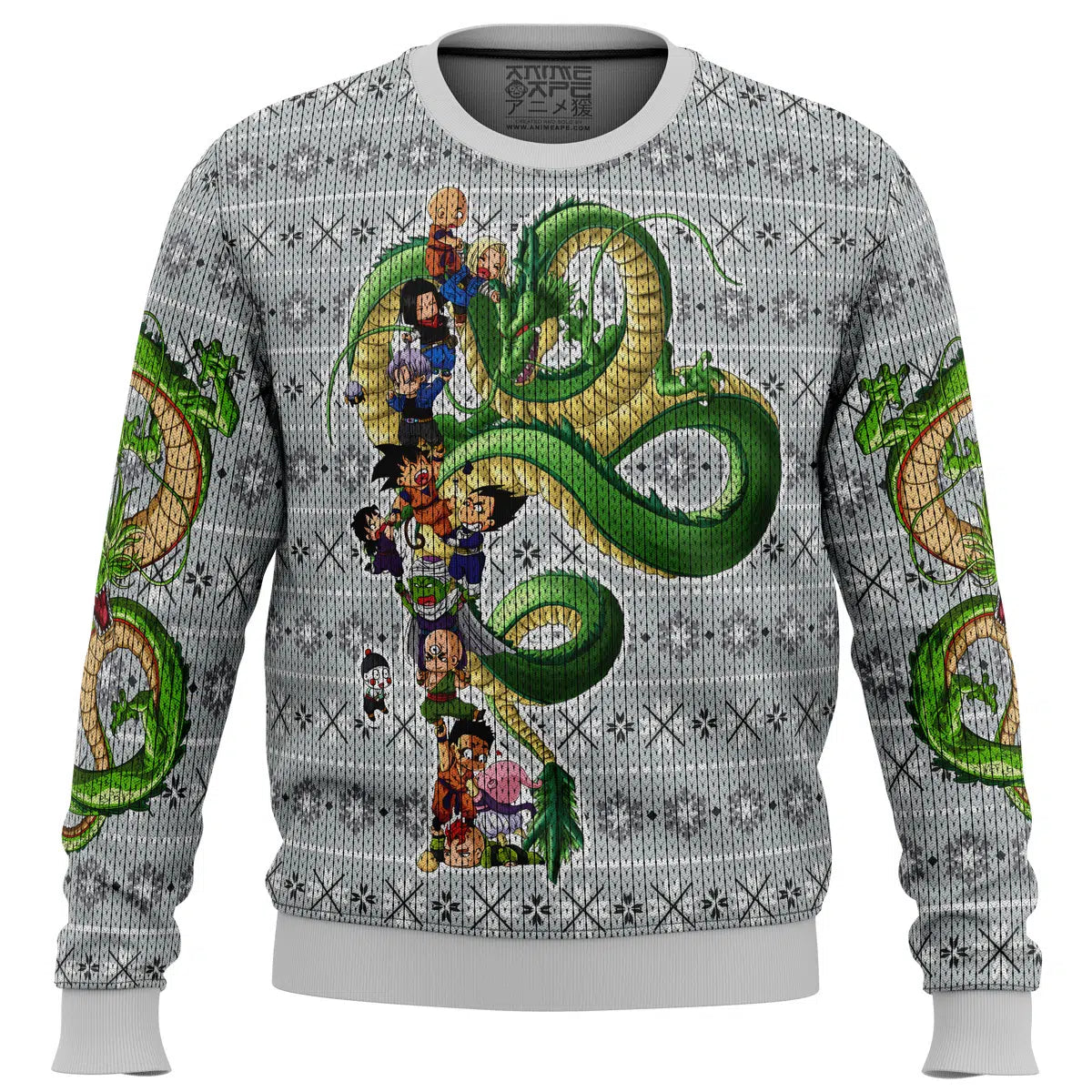 Dragon Ball Z Play with the Dragon Ugly Christmas Sweater