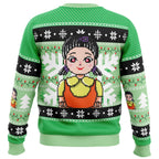 Red & Green Light Squid Game Ugly Christmas Sweater