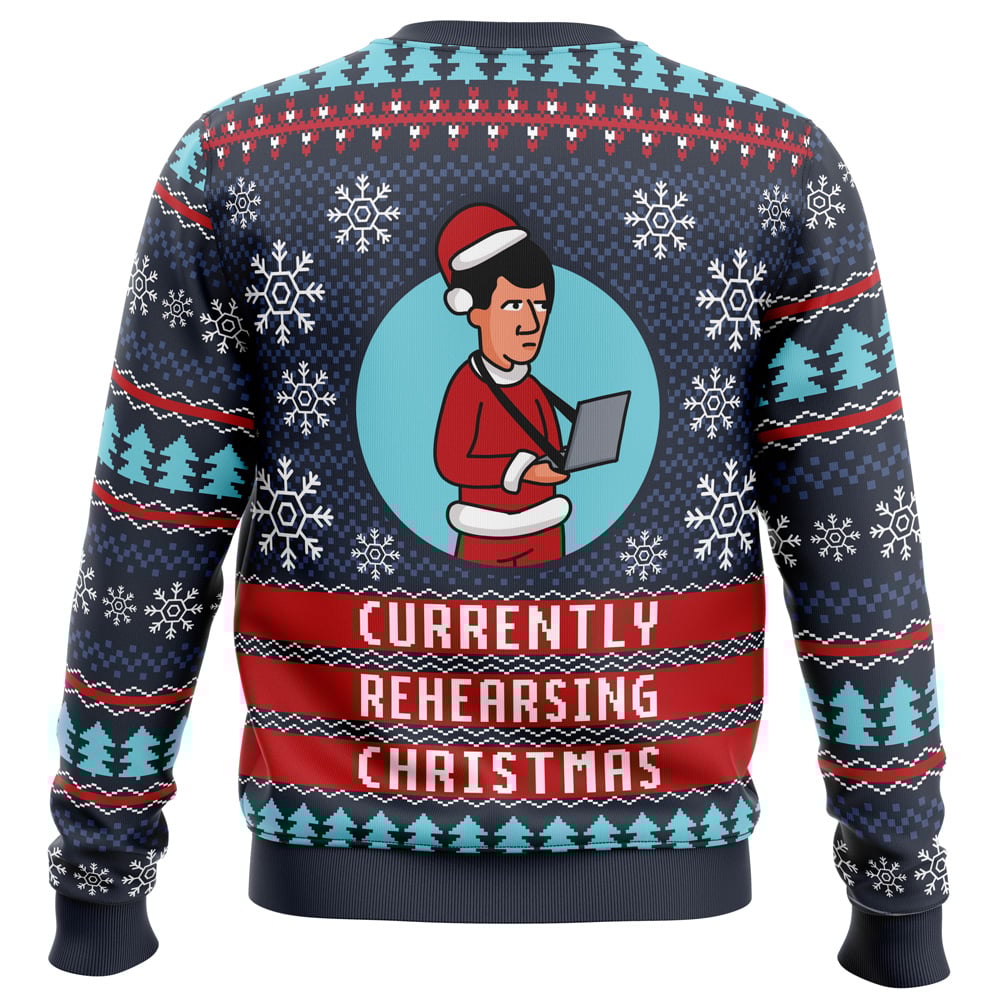 Rehearsing Christmas Ugly Christmas Sweater