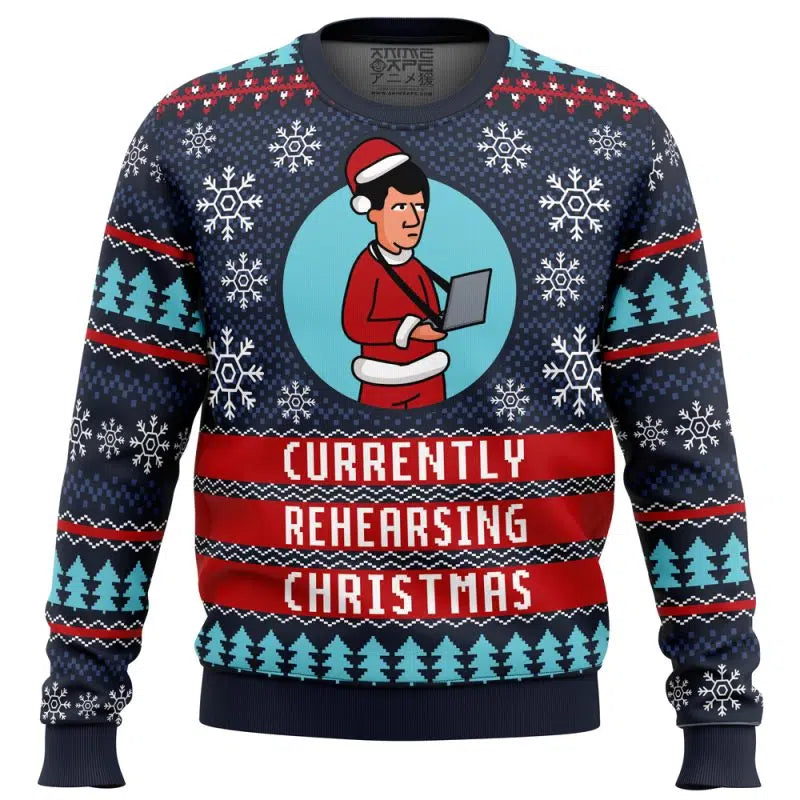 Rehearsing Christmas Ugly Christmas Sweater