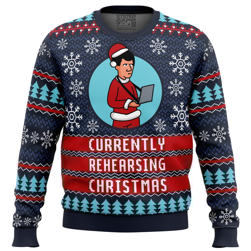 Rehearsing Christmas Ugly Christmas Sweater
