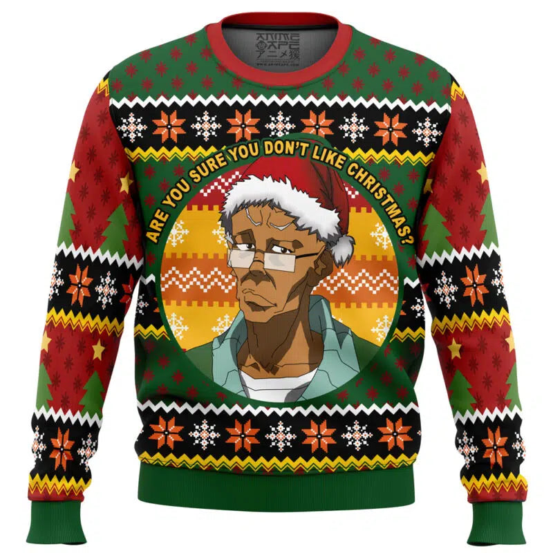 Robert Jebediah Freeman The Boondocks Ugly Christmas Sweater