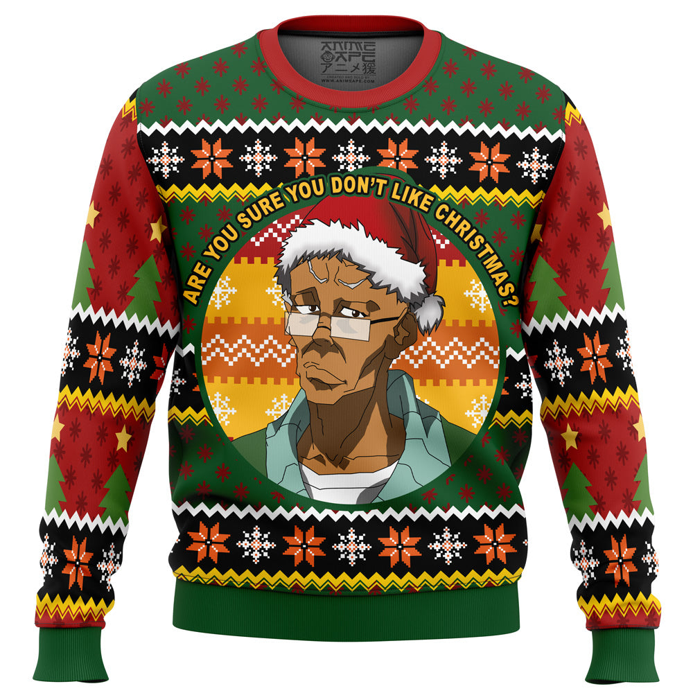 Robert Jebediah Freeman The Boondocks Ugly Christmas Sweater