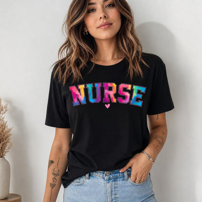 Custom Nurse Shirt Personalized Name RN LPN CNA Nurse Gift Unisex T-Shirt